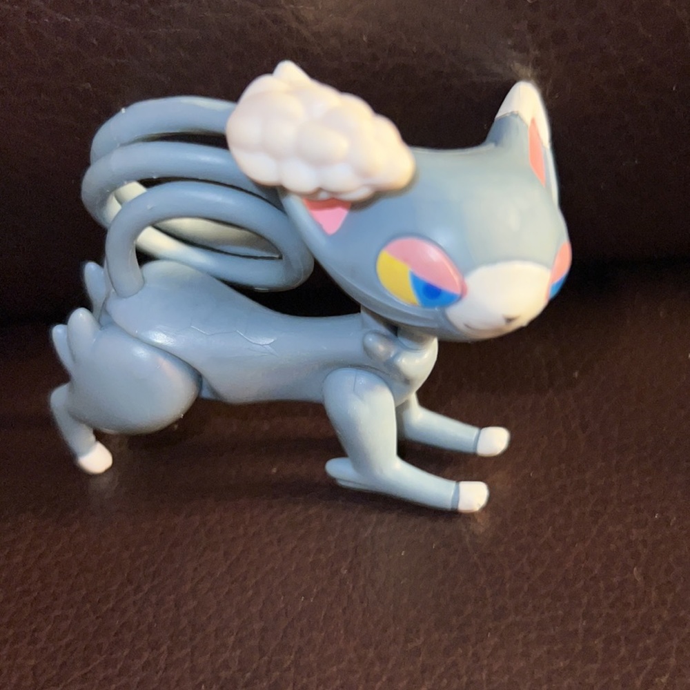 Pokemon GLAMEOW 3" PVC Figure Nintendo Jakks 2007